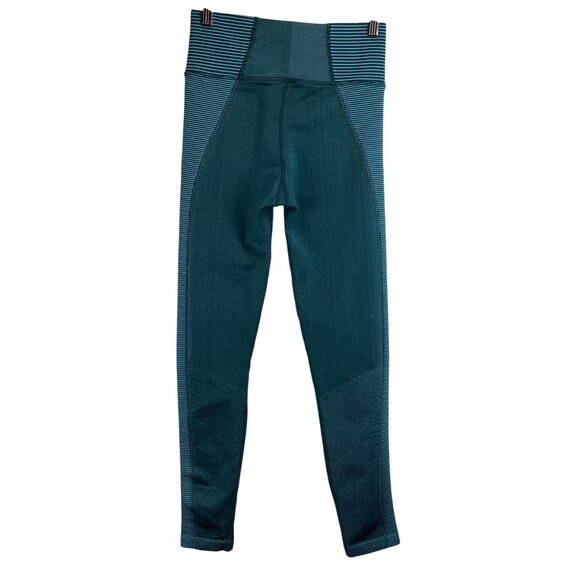 Aerie OFFLINE Womens Leggings‎ Size Xsmall High-Rise 7/8 Green Fleece Pants - Picture 5 of 10